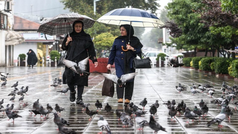 رگبار باران